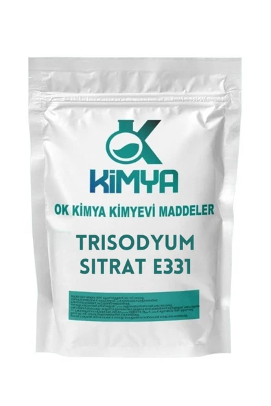 Ok Kimya Trisodyum Sitrat (E331) 1 kg – Asitlik Düzenleyici ve Eritici Tuz ürün görseli 1