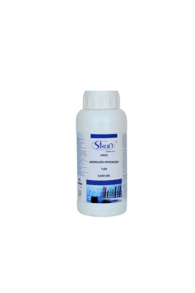 STEİN H2o2 Saf Hidrojen Peroksit %50 0,500 gr ürün görseli 1