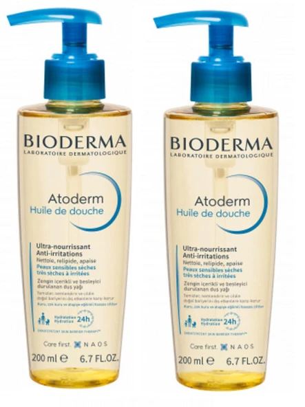 Bioderma Atoderm Huile De Douche Shower Oil 200 ml 2 Adet ürün görseli 1