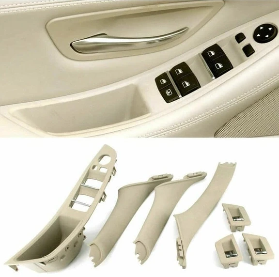 Bmw F10 Kapı Kol Tutamak Seti Krem 7 Parça Katlanır 51417225879 ürün görseli 1