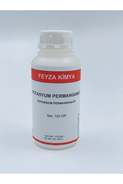Feyza Kimya FEYZA KİMYA POTASYUM PERMANGANAT (100 GR) ürün görseli 1