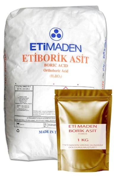 Eti MADEN BORİK ASİT 1Kg ürün görseli 1