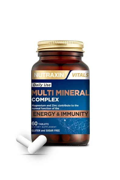 Nutraxin Multi Mineral Complex 60 Tablet - Resim 2