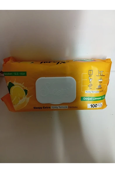 Doğal Limon Yağlı Yeni Ürün 1 Paket 100’lü ürün görseli 1