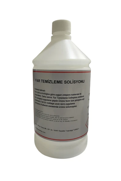lepus kimya Far Temizleme Sıvısı 1 Lt (1,3 Kg) Far Parlatma Solisyonu ürün görseli 1