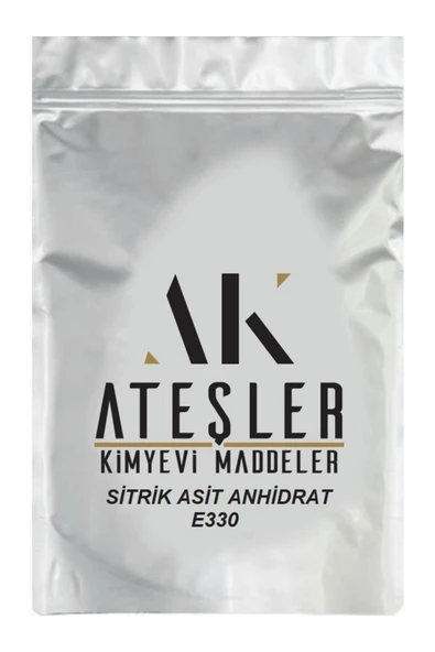 Ateşler Kimya Market Sitrik Asit Anhidrat 1kg ürün görseli 1