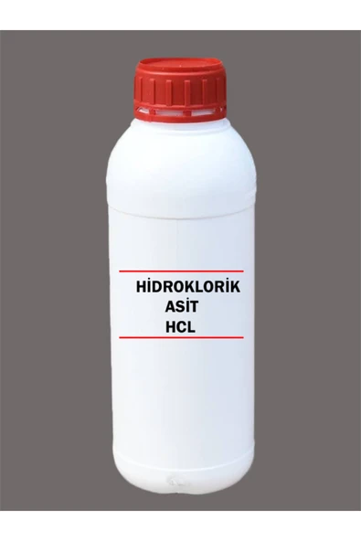 GÜBRE Hidroklorik Asit Hcl Taş Asidi 1 lt ürün görseli 1