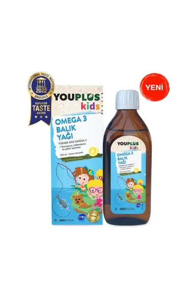 Youplus Kids Omega-3 150 ml ürün görseli 1