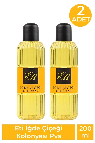 Eti İğde Çiçeği Kolonyası Pvc 200 ml 2 Adet ürün görseli 1