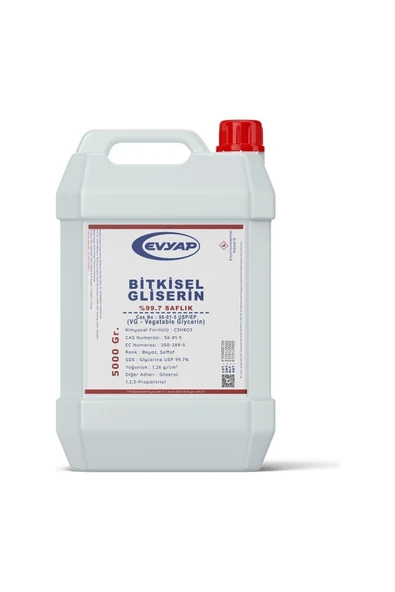 Evyap Bitkisel Gliserin(VG) 5 KG %99.7 SAFLIK ürün görseli 1