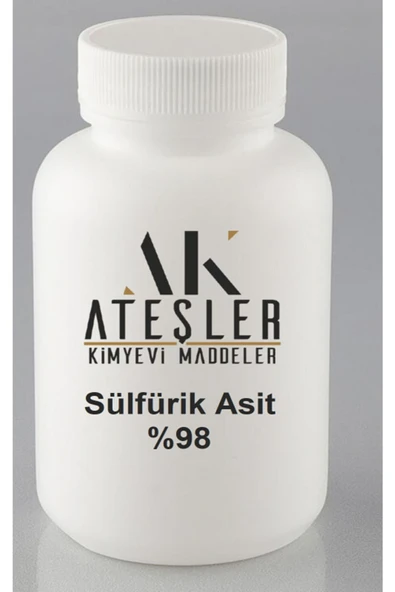Ateşler Kimya Market Ateşler Kimyevi Sülfürik Asit %98 1 Kg ürün görseli 1