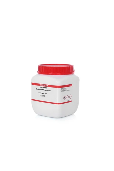 Zürih Ticaret ZURIHLAB Sitrik Asit Monohidrat E330 1 KG - (CAS No : 5949-29-1) ürün görseli 1