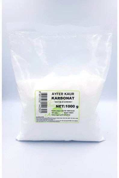 Ayfer Kaur Karbonat 'sodyum Bi Karbonat' Gıdai 1 Kg. ürün görseli 1
