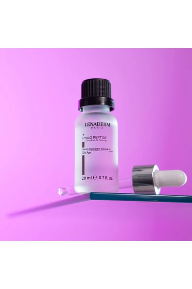 Lenaderm Hyalo Peptide Serum 20 ml - Resim 2