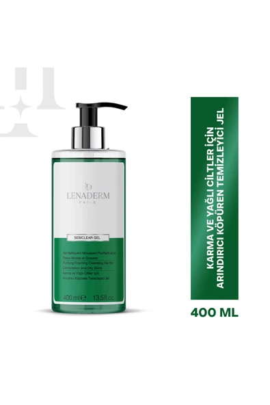 Lenaderm Sebiclear Gel 400 ml ürün görseli 1