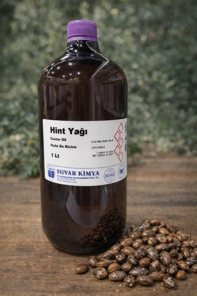 Suvar Kimya Hint Yağı 1 Litre - Resim 3
