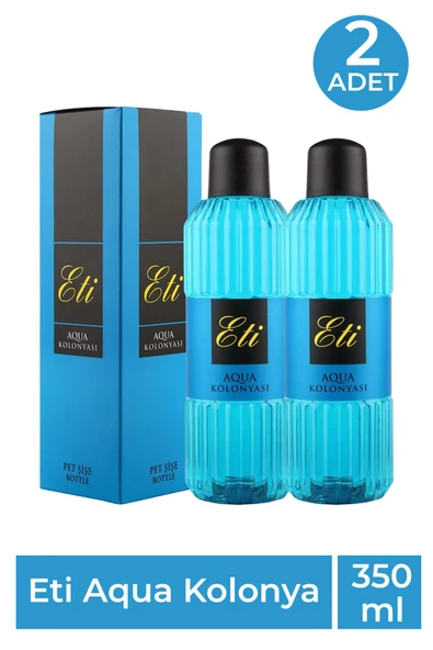 Eti Aqua Kolonya 350 ml 2 Adet ürün görseli 1