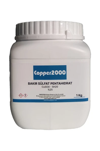 COPPER 2000 Göz Taşı Bakır Sülfat 1kg ürün görseli 1