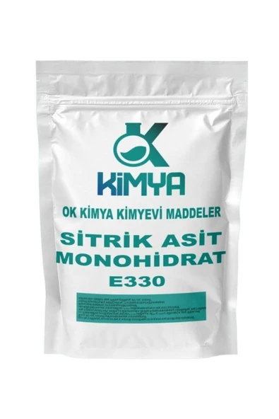 Ok Kimya Sitrik Asit Monohidrat E330 - 1Kg ürün görseli 1