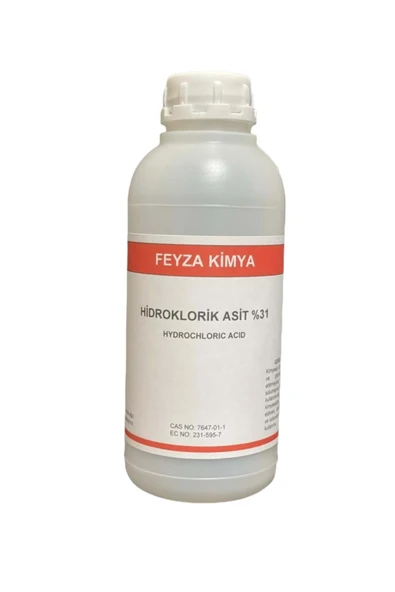 Feyza Kimya Hidroklorik Asit %31 (1 Lt) ürün görseli 1