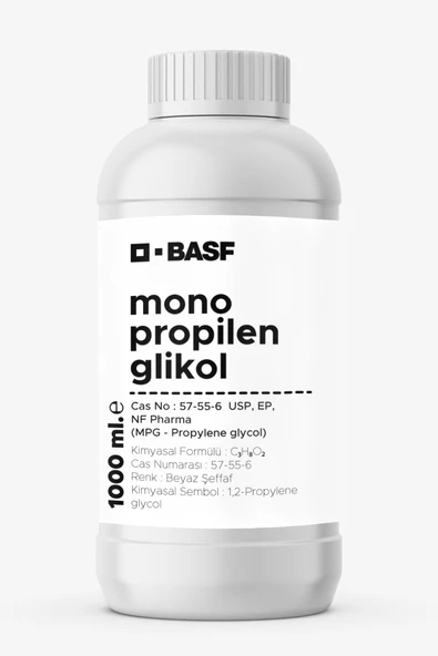 BASF Monopropilen Glikol(mpg) 1000 Ml. ürün görseli 1
