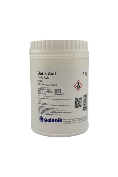 GALENİK Borik Asit (Acıde Borıque) 1 Kg ürün görseli 1