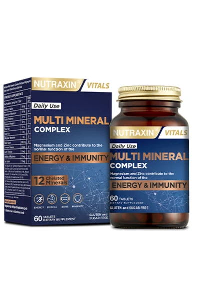 Nutraxin Multi Mineral Complex 60 Tablet ürün görseli 1
