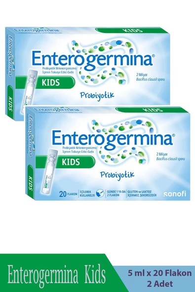 Enterogermina Kids 5 ml 20 Flakon 2 Adet - Resim 2