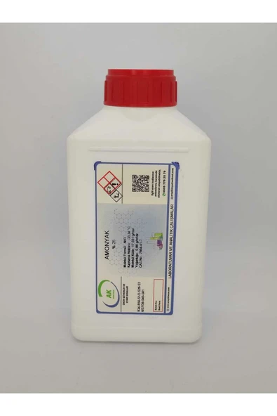 Aropi AROPİ AMONYAK NH3  (% 25)   1000 ML ürün görseli 1