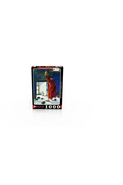 batıtoys center PUZZLE KAPLUMBAĞA TERBİYECİSİ 1000 PARÇA ürün görseli 1