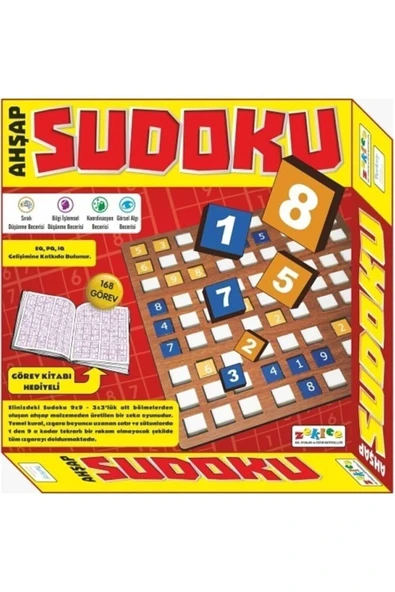 EDKZEKA Ahşap Sudoku ürün görseli 1