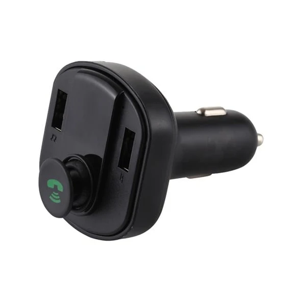 Hello X16 Led Ekran 2xUSB-TF-Bluetooth Destekli 2.1 Amper Fm Transmitter - Resim 2