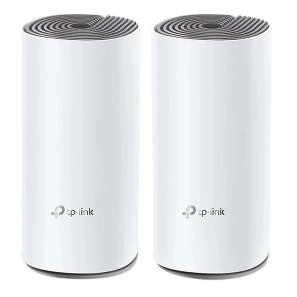 TP-Link AC1200 Deco E4 1200Mbps Mesh WIFI Sistemi (İkili) ürün görseli 1