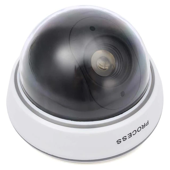 Powermaster PM-2001 Kırmızı Ledli Maket Dome Kamera ürün görseli 1