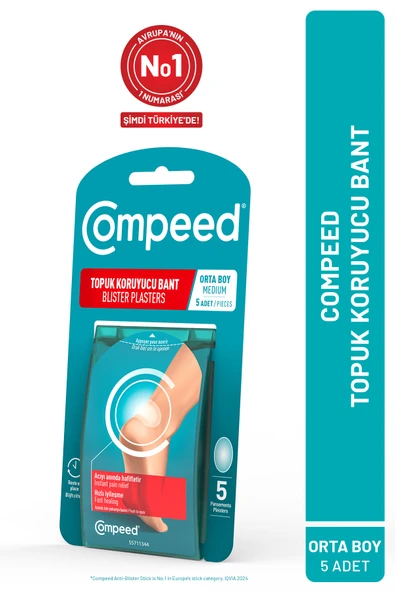 Compeed Topuk Koruyucu Bant Orta Boy 5'li - Resim 3