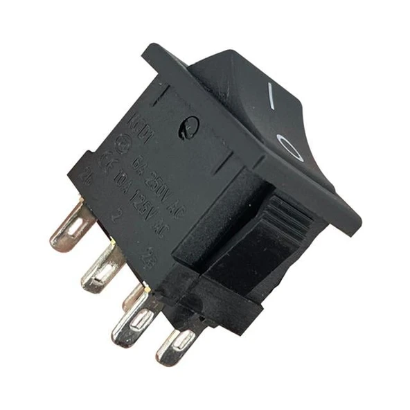 PowerMaster IC-121-6 Mini Işıksız 6P On-Off Yükseltici Anahtar ürün görseli 1
