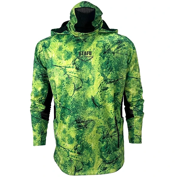 Stafu Pro Argonaut Maskeli  Marlin Mania Yeşil T-Shirt ürün görseli 1