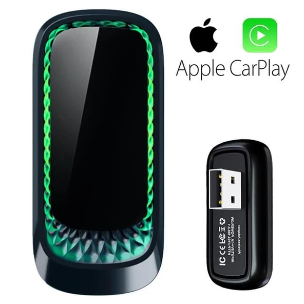 PowerMaster PM-24508 Wireless Kablosuz Apple İphone CarPlay Ekran Yansıtma (Versiyon 4.0) ürün görseli 1