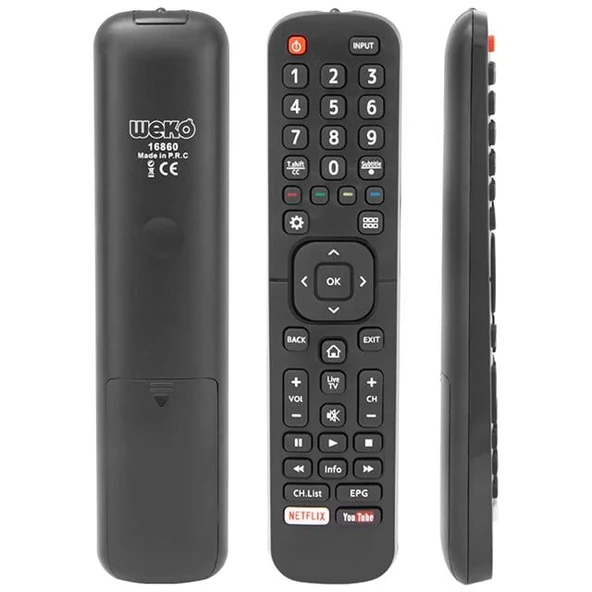 Hisense Netflix-YouTube Tuşlu Lcd Led Tv Kumandası ürün görseli 1