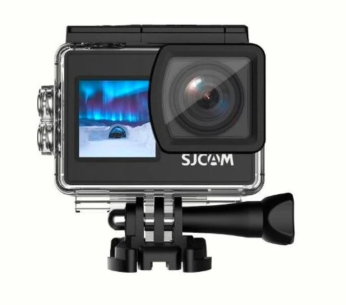 SJCAM SJ4000 Dual Screen WiFi 4K Aksiyon Kamerası Siyah ürün görseli 1