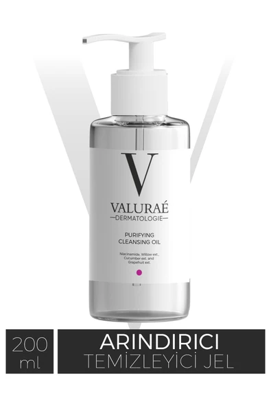 Valurae Purifying Cleansing Oil 200 ml ürün görseli 1
