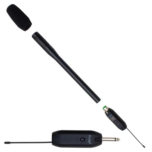 Magicvoice Mv-19603 UHF Kablosuz Kamera Uyumlu Mikrofon ürün görseli 1