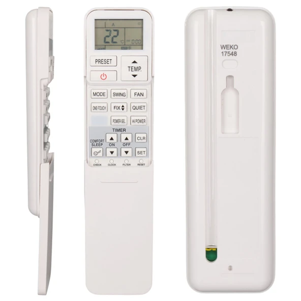 Toshiba RAS-B10N3KV2-E / RC-WH-TA14NE Sürgülü Klima Kumandası ürün görseli 1