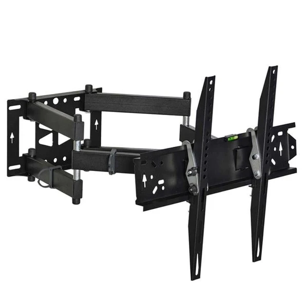 Vontech VT-952 HC Pro 55-98'' Çift Kollu Kilitli Hareketli Televizyon Duvar Askı Aparatı ürün görseli 1