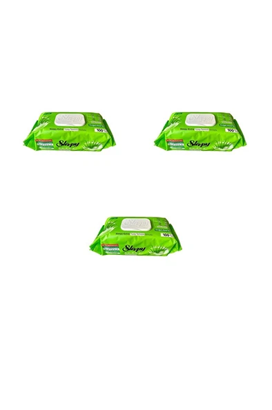 Aloe Vera Özlü Yüzey Temizlik Islak Havlusu - 100'lü 3 Paket ürün görseli 1