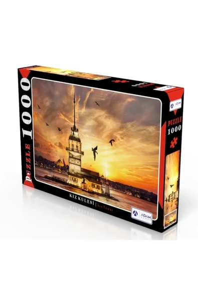 EDKZEKA PUZZLE Kız Kulesi 1000 Parça Puzzle Yapboz ürün görseli 1