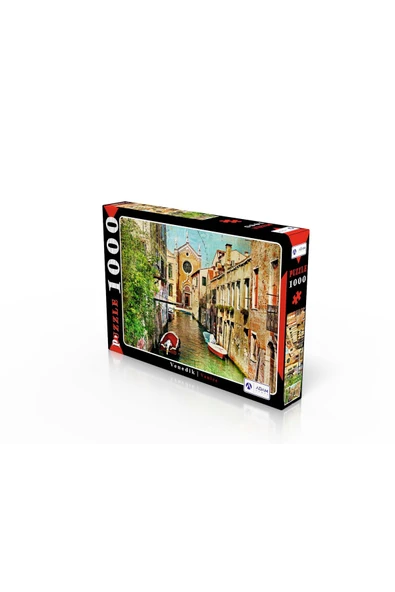 EDKZEKA Venedik 1000 Parça Puzzle - Resim 2