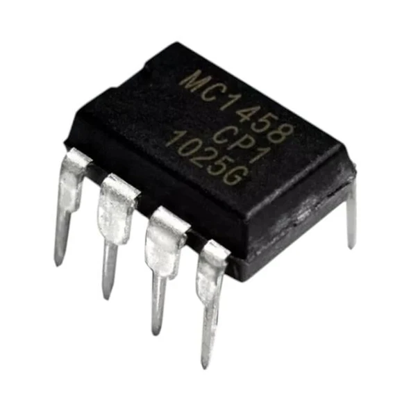 MC 1458 DIP-8 Entegre Devre ürün görseli 1
