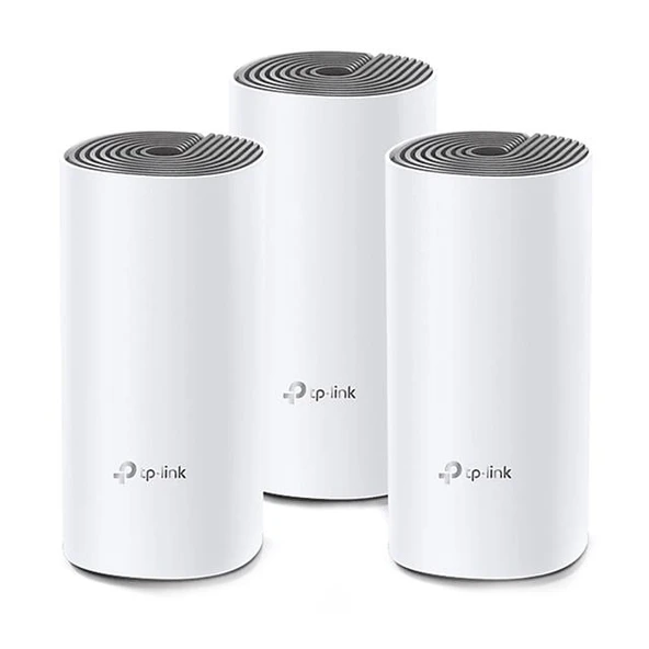 TP-Link AC1200 Deco E4 1200Mbps Mesh WIFI Sistemi (Üçlü) ürün görseli 1