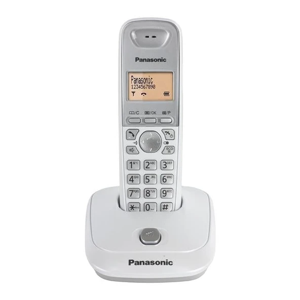 Panasonic KX-TG2511 Beyaz Dect Telsiz Telefon ürün görseli 1
